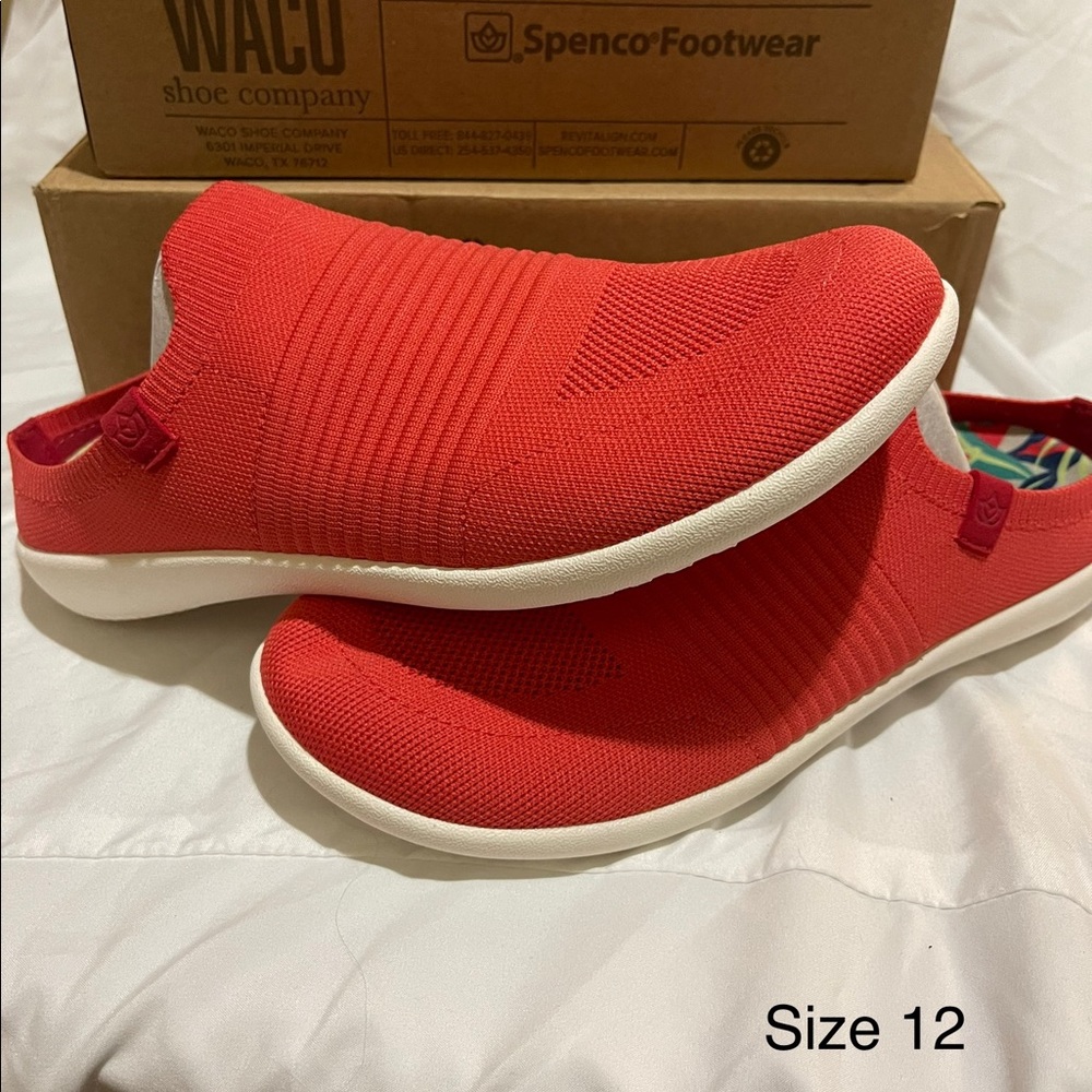 New Women’s Spenco Orthotic Memory Foam Knit Mules